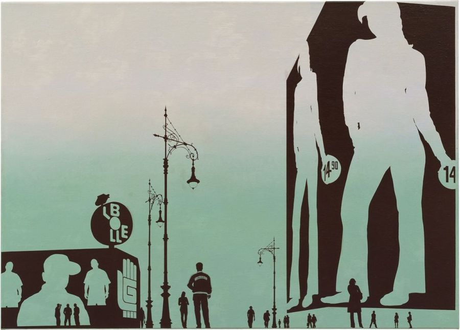 Hendrik Krawen, new German figurative painting, new German contemporary painting, new German landscape painting, new German contenporary narrative painting, Masterpupil Kunstakademie Düsseldorf